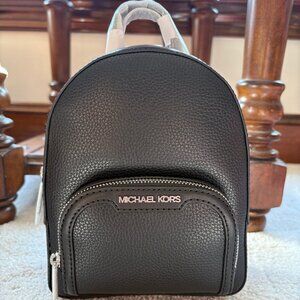 Michael Kors Womens Jaycee XS Mini Convertible Backpack MK Signature Crossbody